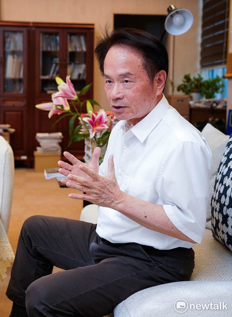 陳儀深:國史館僅負責整理、研究與公布史料,不應因涉及在位者或執政黨而自我審查。 圖:張良一/攝 陳儀深:國史館僅負責整理、研究與公布史料,不應因涉及在位者或執政黨而自我審查。 圖:張良一/攝