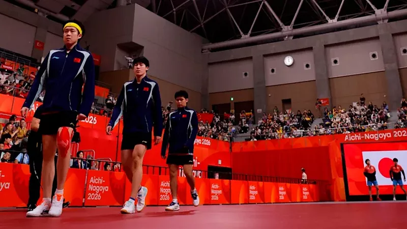 中國男桌爆冷丟金、九連霸夢碎!19歲小將決勝點落敗 中媒點名「這2人」