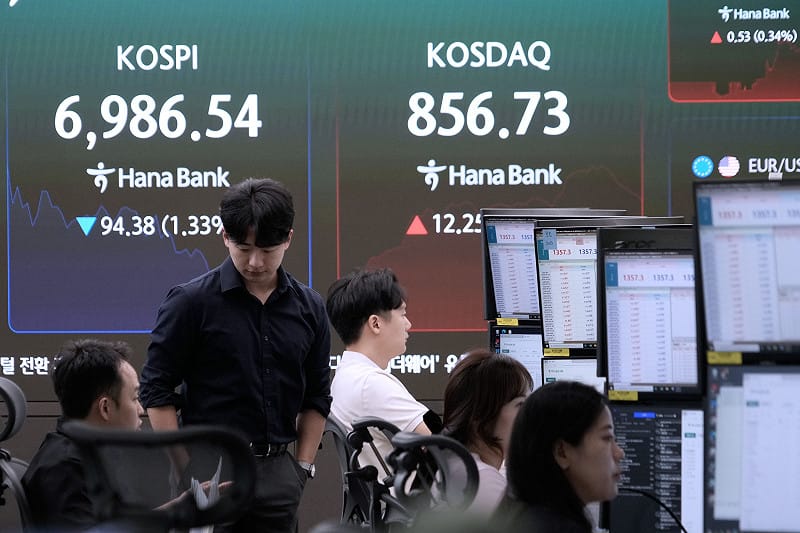 美債殖利率高檔壓陣 台股5萬點前近關情怯、韓股開高走低