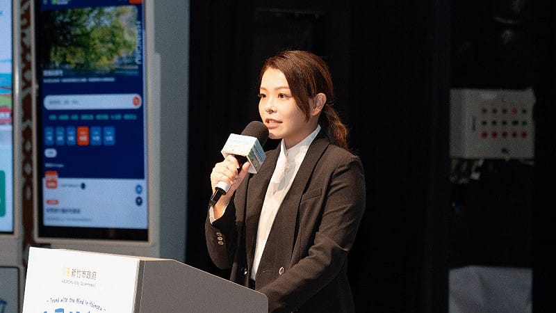高虹安市長致詞。