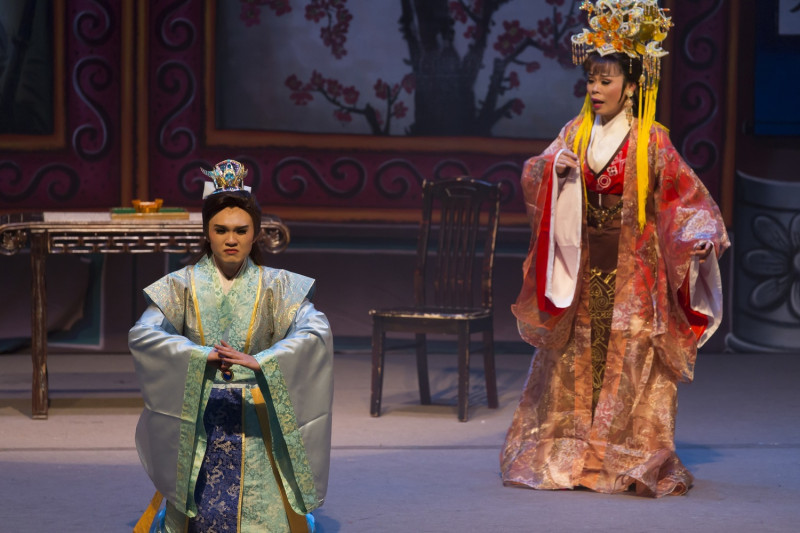 景勝戲劇團多次入選桃園市傑出演藝團隊，這次「漢文皇后」演出，是該團的年度成果展演。   圖：桃園市文化局/提供