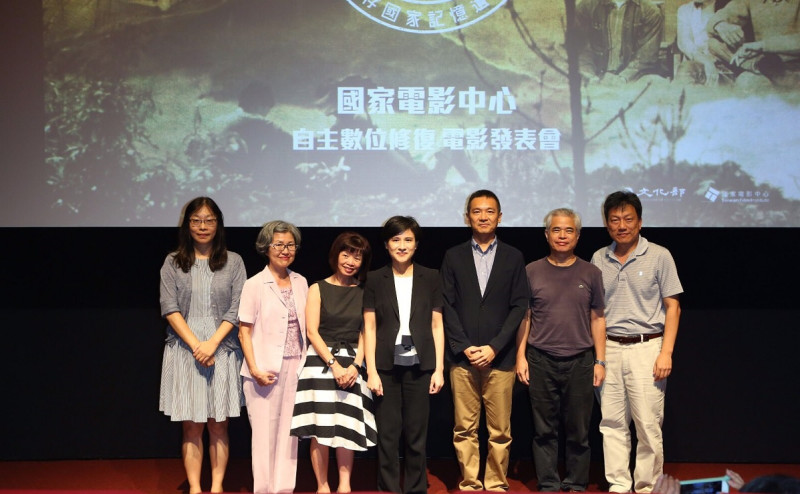 由台灣首度數位修復的台灣早期紀錄片《上山》與《臺影新聞片002號》，今(28)日下午在光點華山電影館公開首映。   圖:文化部／提供
