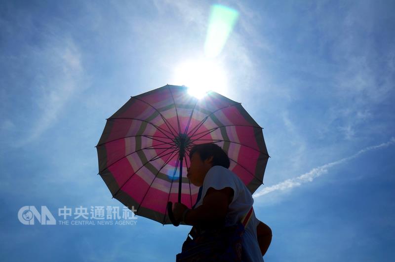 連續幾天的濕冷天，北部地區太陽終於露臉了!     圖 : 中央社