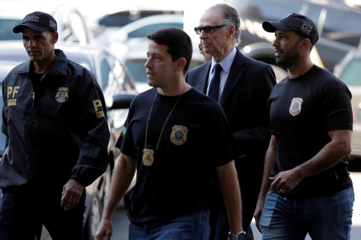 巴西奧委會主席努茲曼(Carlos Arthur Nuzman)遭檢方收押。   圖：達志影像/路透社