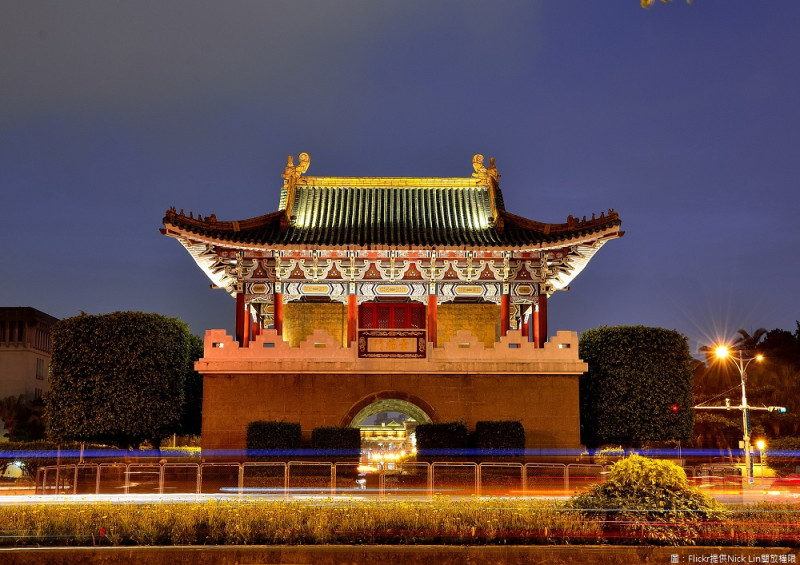國定一級古蹟「台北府城」也就是北門、東門、西門、南門、小南門共五個城門，圍繞著總統府，分布在台北市內。   圖：Flickr提供Nick Lin開放權限