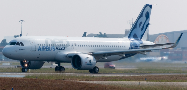 空中巴士A320客機。   圖 : 翻攝自維基百科