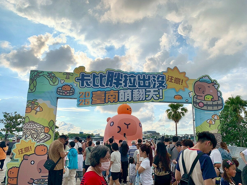 台南市觀光旅遊局推出「票選心目中最喜歡的卡比胖拉」活動。 圖:台南市觀光旅遊局/提供