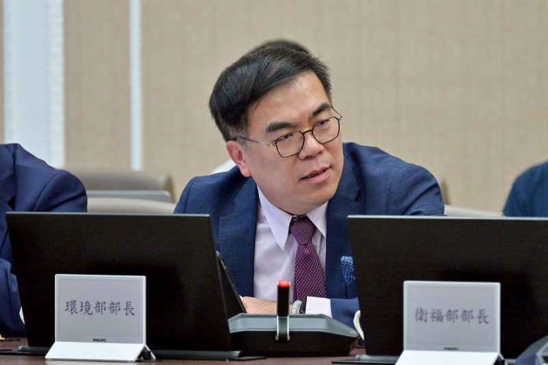 環境部長彭啟明。 圖:行政院提供