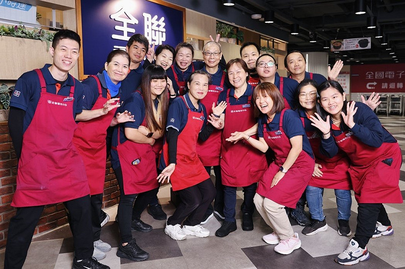 全聯參與「大港青年實習媒合計畫」,協助具潛力的青年參與儲備幹部培訓。 圖:全聯實業/提供