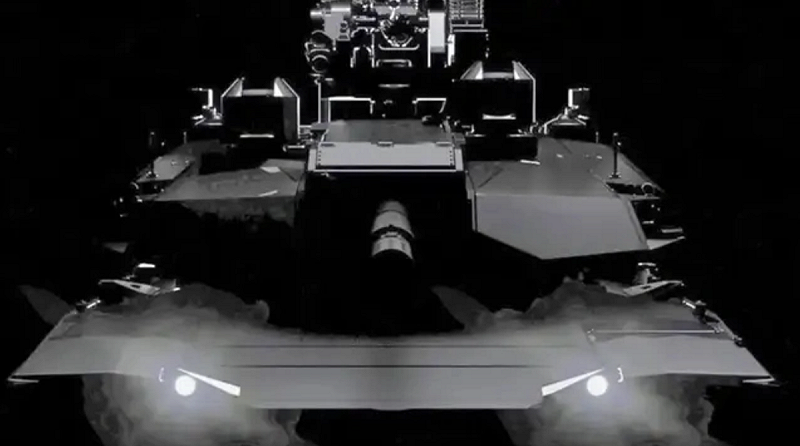 美國陸軍在AUSA年度會議展示新一代M1E3艾布拉姆斯坦克概念，預計年底前交付預原型車。   圖：翻攝自 寰球戰略解讀