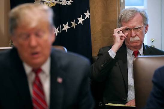 美國總統川普第一任期時的國家安全顧問約翰.波頓(John Bolton)。 圖:翻攝自 X 美國總統川普第一任期時的國家安全顧問約翰.波頓(John Bolton)。 圖:翻攝自 X