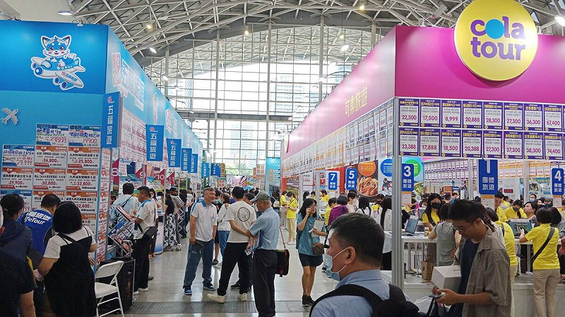 第16屆高雄國際冬季旅展在高雄展覽館盛大登場。   圖：孫家銘攝