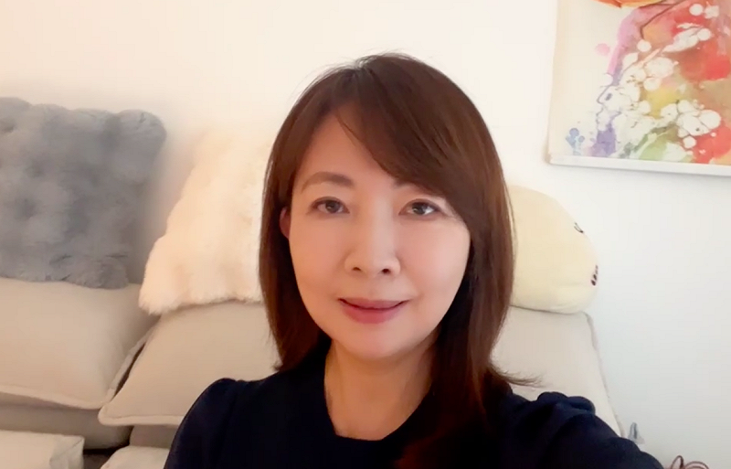 再爆閃兵案，民進黨立委郭昱晴作為藝人前輩給建議。   圖：翻攝自郭昱晴提供影片