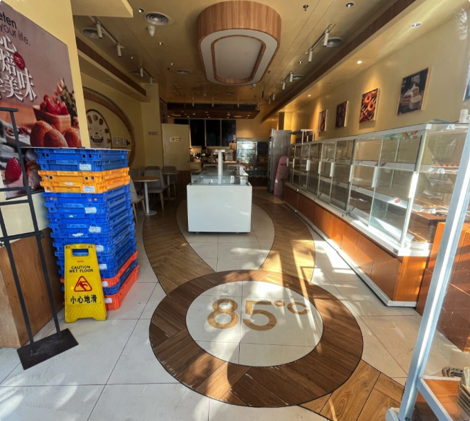 85度C北京知春二店內景。   圖：翻攝自騰訊網