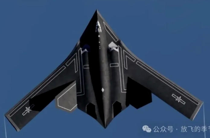 解放軍轟-20 (H-20) 戰機。 圖 : 翻攝自放飛的季節