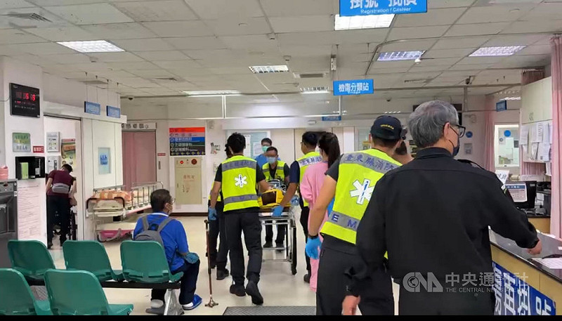 台東市22日上午發生76歲婦女過馬路遭休旅車撞飛，送醫不治，警方將進一步調查事發原因。中央社記者盧太城台東攝 114年10月22日   
