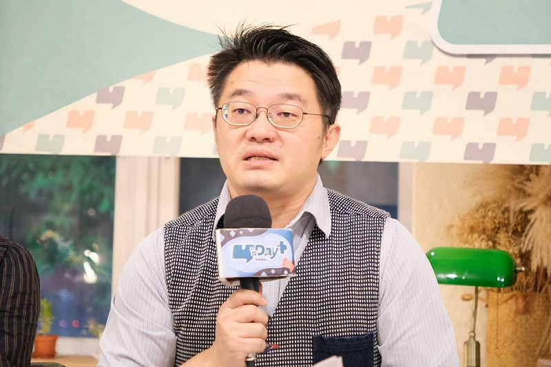 二二八事件紀念基金會執行長藍士博。 圖:Y’s Day「週三青年日」提供