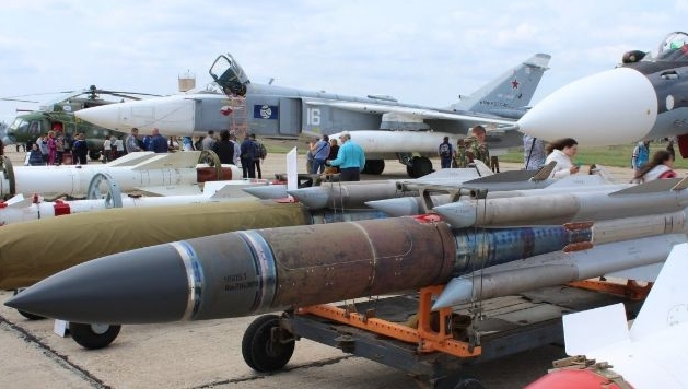 Kh-31超音速反艦導彈。   圖 : 翻攝自俄國國防部