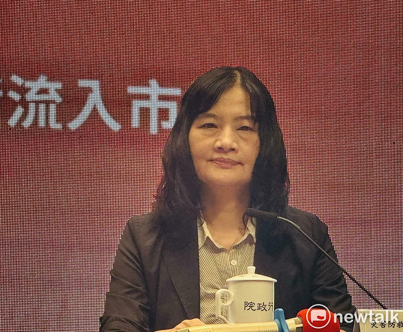 行政院災害防救辦公室王怡文主任。   圖：謝莉慧/攝