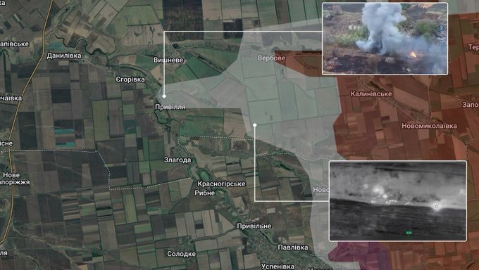 烏軍部隊成功擊退了俄軍在盧甘斯克州普里維利亞地區發起的進攻行動。   圖：翻攝自 @teoshengelia29 X 帳號