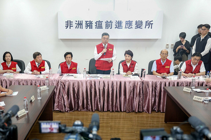 卓榮泰強調，要把戰場縮小在台中，不要擴展到全國。   圖：行政院提供