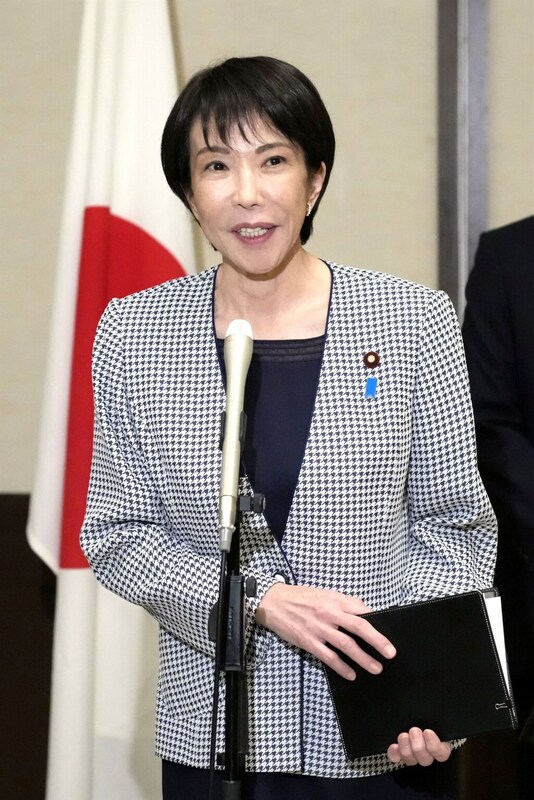 日本首相高市早苗。(共同社)