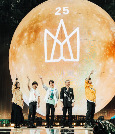 五月天「回到那一天」巡迴演唱會近日在廈門開唱，卻傳出遭惡意檢舉。   圖：取自相信音樂微博