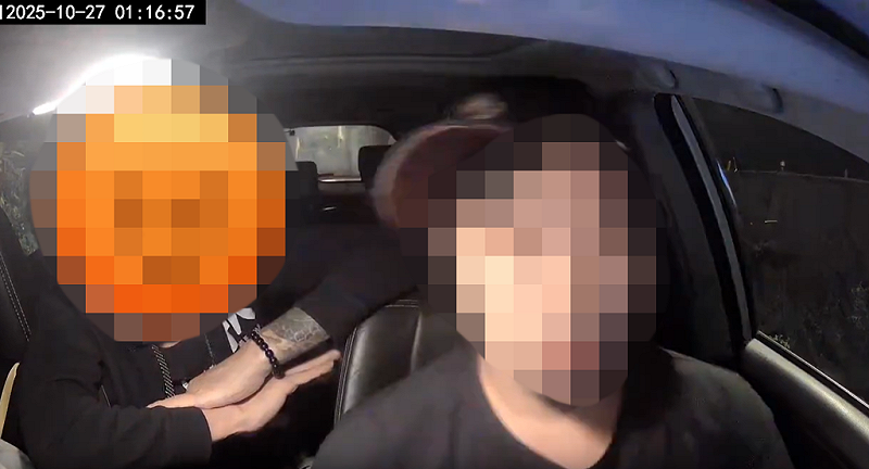葉姓司機遭到陳姓男子毆打,疑似是不滿駕駛技術與態度。   圖:翻攝自爆料公社