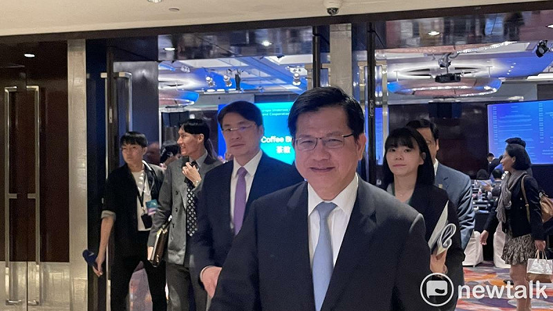 林佳龍說，台美關係非常穩定。   圖：高逸帆／攝