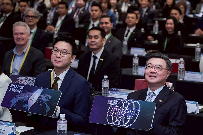 「2025臺灣亞非論壇─區域安全與跨境犯罪國際研討會」今(29)天開幕。   圖:行政院提供