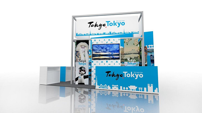 2025年東京旅展攤位。   圖:TCVB/提供