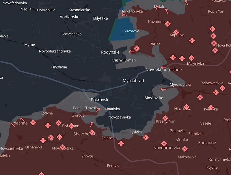 《金融時報》披露,俄羅斯總統普丁近日下令軍方在11月中前「全面控制」頓內茨克州的紅軍城。 圖:翻攝自 X   《金融時報》披露,俄羅斯總統普丁近日下令軍方在11月中前「全面控制」頓內茨克州的紅軍城。 圖:翻攝自 X