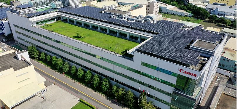 台灣佳能榮獲「永續領航獎」。   圖:台中市政府/提供