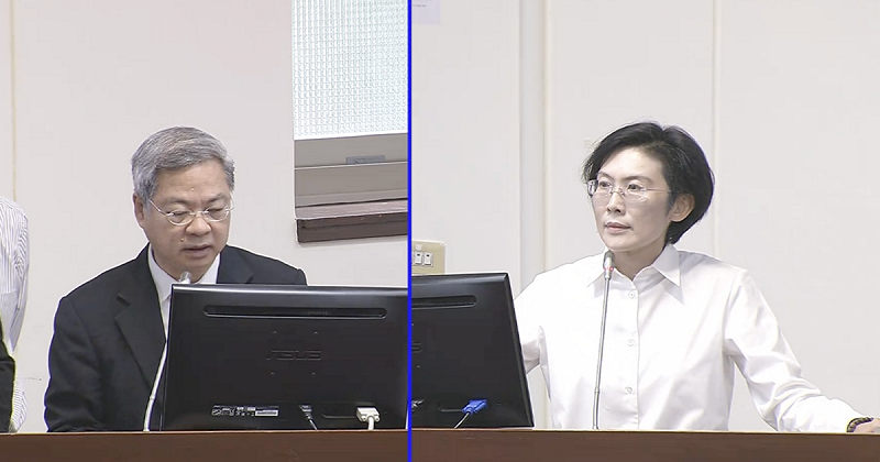 林岱樺(右)要求國營事業具體提改革方向應強化環境及員工、國人生命財產安全。   圖：林岱樺辦公室/提供