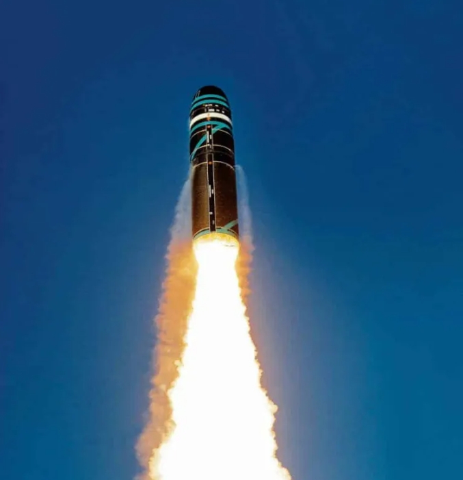 法國試射M51.3 潛射核導彈。   圖 : 翻攝自法國國防部