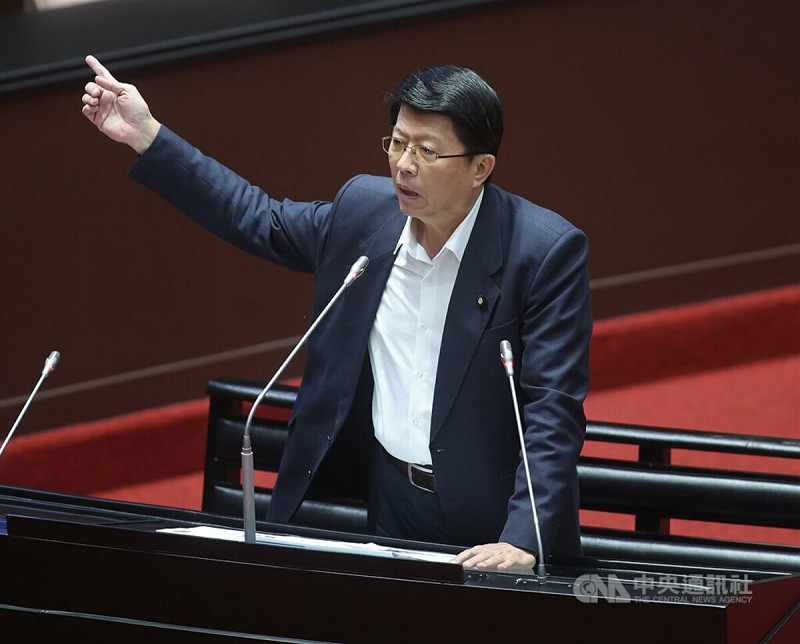 國民黨籍立委謝龍介。(中央社檔案照片)