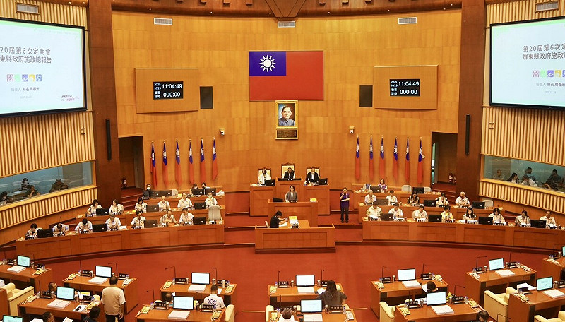 屏東縣議會第20屆第6次定期會開議。   圖:屏東縣政府/提供