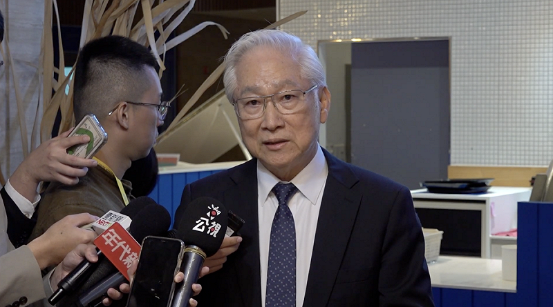  工研院董事長吳政忠表示，不可能所有晶片都由台灣製作。 圖：APEC 台灣代表團提供 