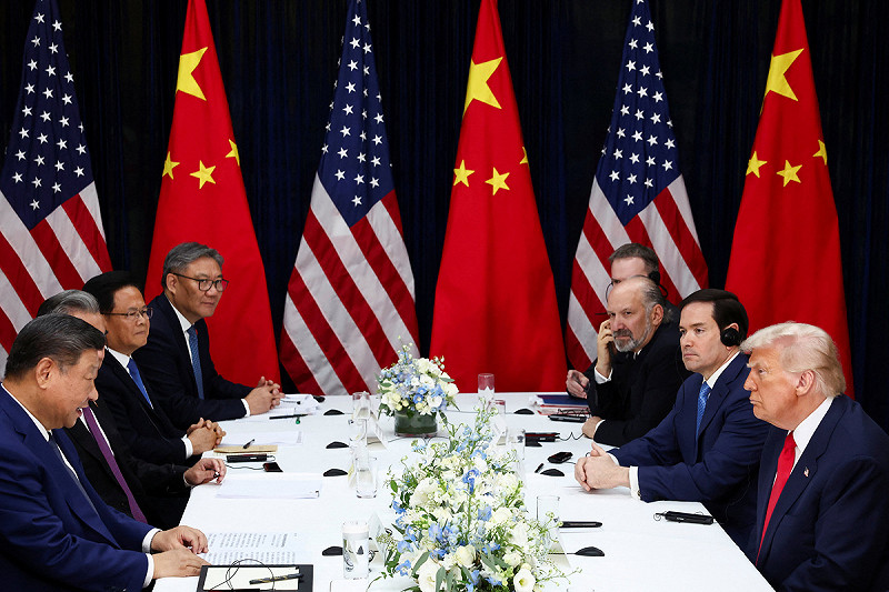 這次會面，兩國元首將討論稀土、晶片、大豆等議題。中方也希望川普明確表態反台獨，而川普會如何表態將是全球矚目的重點。   圖:達志影像/路透社