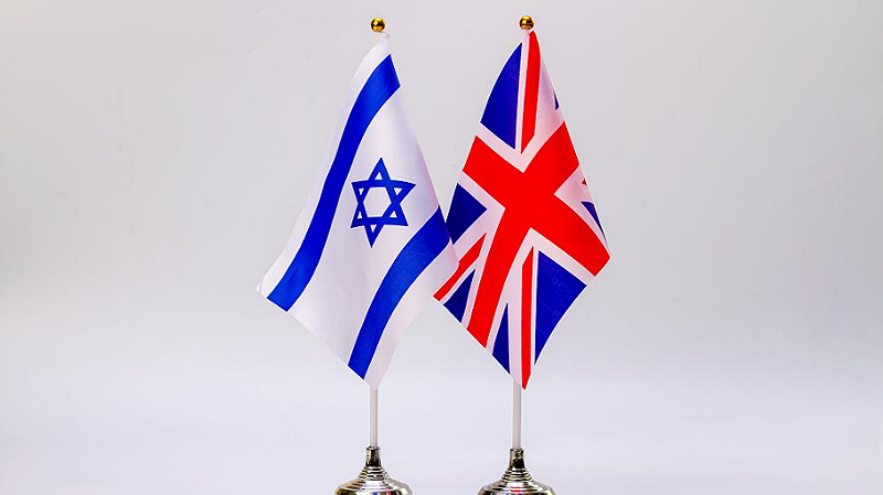 英國與以色列的關係驟然陷入冰點。綜合外媒報導，因不滿倫敦在以巴衝突中的立場搖擺、對納坦雅胡政府態度強硬，以色列政府決定全面撤回對英國的外交、情報與安全支援。   圖:翻攝自百度