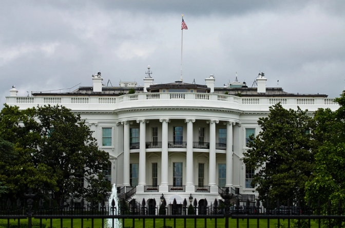 美國白宮。   圖 : 翻攝自央視新聞