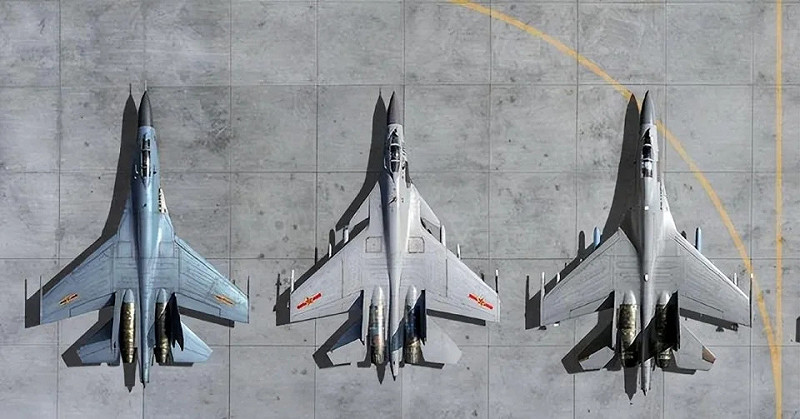 殲-11B 戰鬥機掛載雷射砲進行試驗,將是為中國未來建立「空中雷射防禦網」做準備。 圖:翻攝自 騰訊新聞@矚望雲霄  殲-11B 戰鬥機掛載雷射砲進行試驗,將是為中國未來建立「空中雷射防禦網」做準備。 圖:翻攝自 騰訊新聞@矚望雲霄