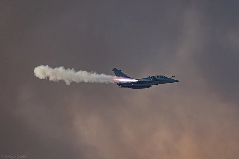 陣風戰鬥機。 圖:翻攝自 騰訊新聞@河東三叔   陣風戰鬥機。 圖:翻攝自 騰訊新聞@河東三叔