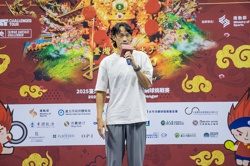 2025華國三太子國際男子網球挑戰賽2日將點燃戰火，帶著新手爸爸身分征戰的台灣好手莊吉生（圖）1日出席賽前記者會時表示，感覺意義特別不一樣，希望可以打出好成績。（海碩整合行銷提供）中央社記者陳容琛傳真　114年11月1日   