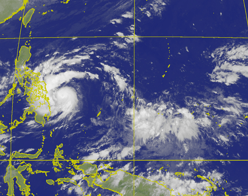 天氣風險公司分析師吳聖宇指出，海鷗颱風東南風熱帶擾動預期本周將逐漸發展。   圖：中央氣象署
