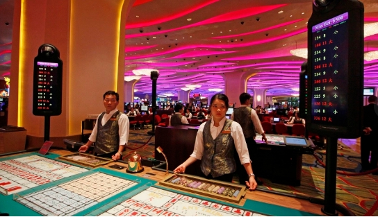 澳門英皇娛樂場。   圖 : 翻攝自稜鏡