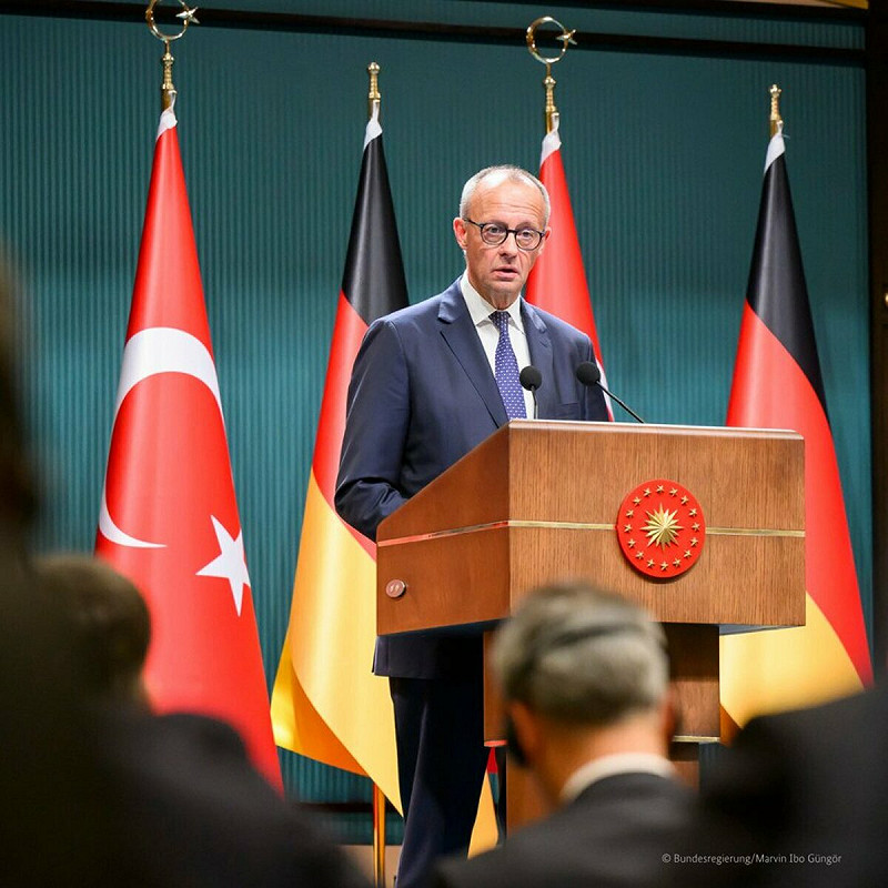 德國聯邦總理梅爾茨   圖：翻攝自梅爾茨的Ｘ