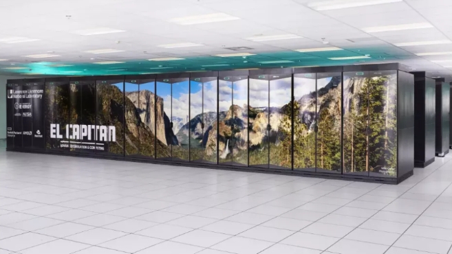  美國亞臨界核試驗運算中心 。 圖 : 翻攝自樞密院十號 