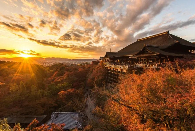 日本京都知名清水寺。   圖：翻攝自JNTO官網