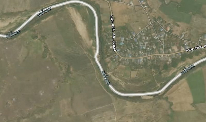 2017年「園區」還尚未形成,仍是一片農田。 圖:擷取自 海客新聞 2017年「園區」還尚未形成,仍是一片農田。 圖:擷取自 海客新聞